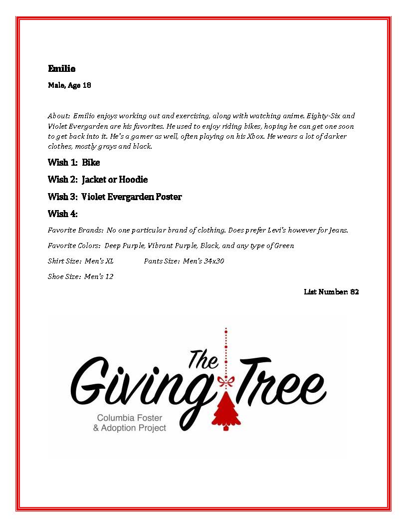 2024 Giving Tree List 082